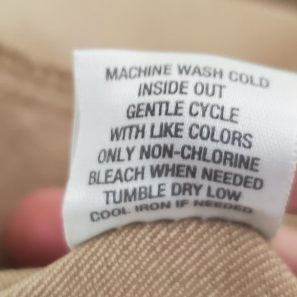 Dressbarn Brown Gold Snakeskin Print Stretchy Bling Buttons Jean Style Jacket M - Picture 14 of 15